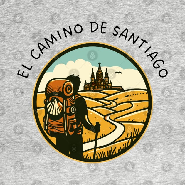 Buen Camino! El Camino de Santiago de Compostela - The Way of Saint James - Peregrino Pilgrim - Camino Frances Ingles Primitivo Shirt, Hoodie, Mug, Tote, Souvenir, etc by cloudhiker